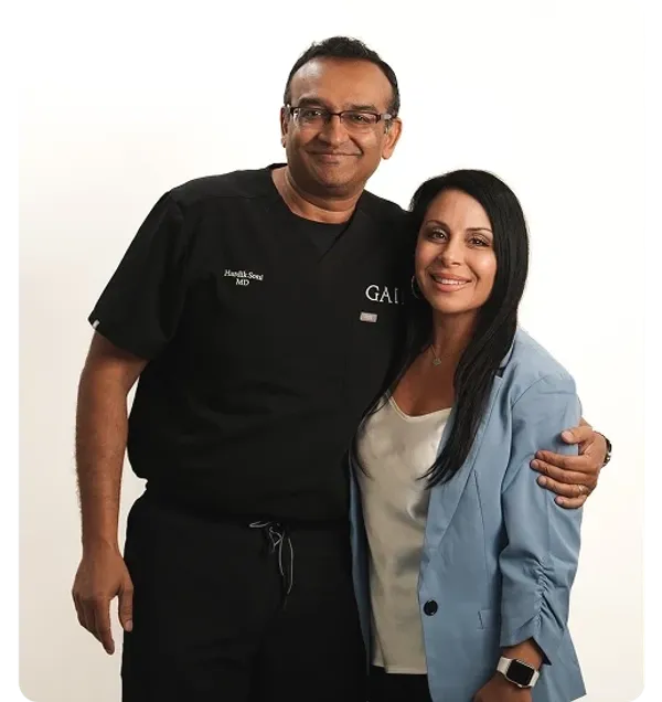 Dr. Soni and Erica Breining — MDConsultingNY partnership
